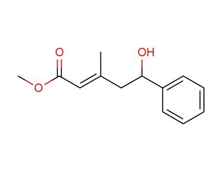 5-hydroxy-3-methyl-5-phenyl-pent-2-enoic acid methyl ester