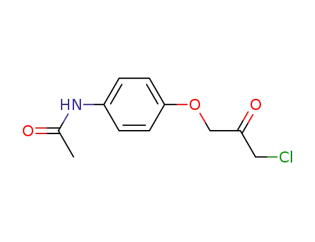 Acetamide, N-[4-(3-chloro-2-oxopropoxy)phenyl]-