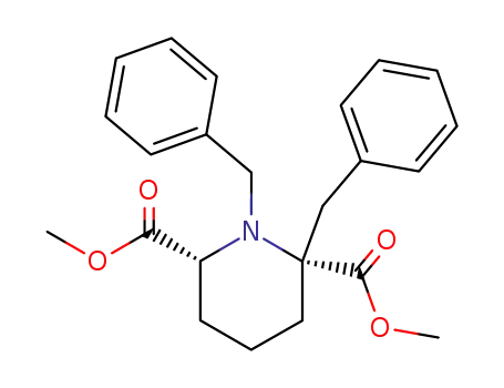 (2R,6R)-1,2-Dibenzyl-piperidine-2,6-dicarboxylic acid dimethyl ester