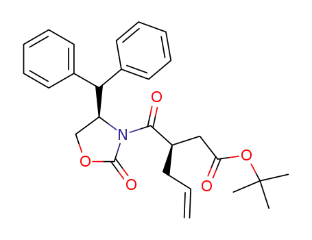 (R)-3-((R)-4-Benzhydryl-2-oxo-oxazolidine-3-carbonyl)-hex-5-enoic acid tert-butyl ester
