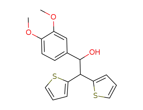 1-(3,4-dimethoxyphenyl)-2,2-di(thiophen-2-yl)ethanol