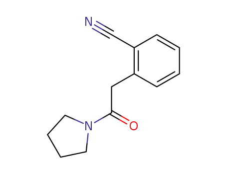 2-(2-oxo-2-pyrrolidin-1-yl-ethyl)-benzonitrile