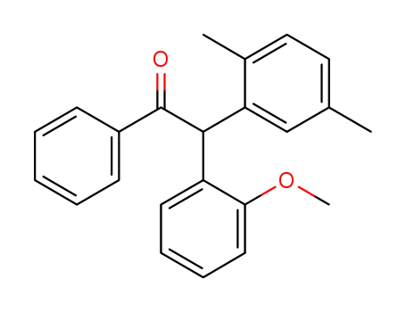 2-(2,5-dimethylphenyl)-2-(2-methoxyphenyl)-1-phenylethanone