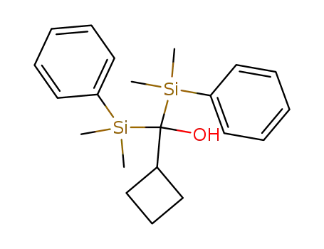 bis[dimethyl(phenyl)silyl](cyclobutyl)methanol