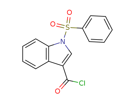1-(Phenylsulphonyl)-1H-indole-3-carbonyl chloride