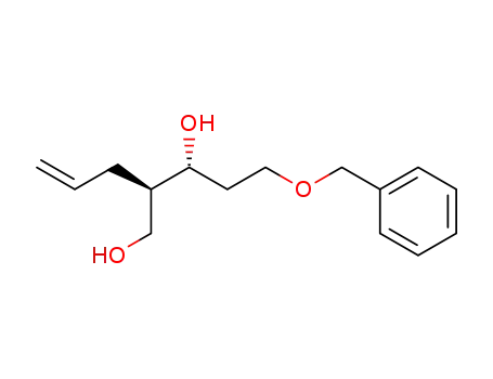 (2R,3R)-5-(benzyloxy)-2-(prop-2-enyl)pentane-1,3-diol