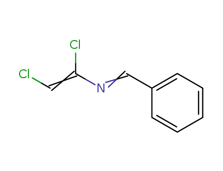 Molecular Structure of 124574-84-1 (1,2-dichloro-4-phenyl-2-aza-1,3-butadiene)