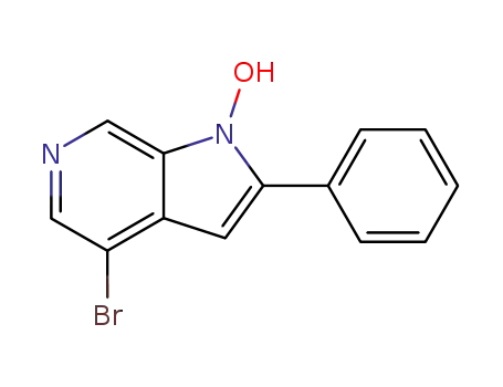 4-bromo-2-phenyl-1H-pyrrolo[2,3-c]pyridin-1-ol