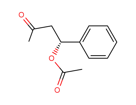 Molecular Structure of 118918-39-1 (2-Butanone, 4-(acetyloxy)-4-phenyl-, (4R)-)