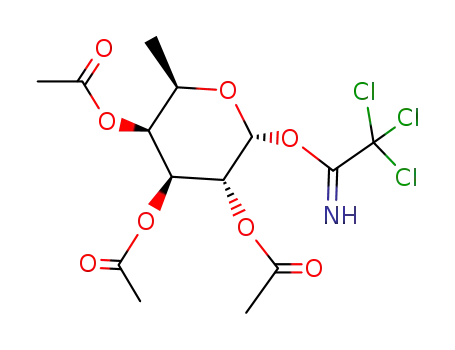 2,3,4-tri-O-acetyl-6-deoxy-α-D-galactopyranosyl trichloroacetimidate