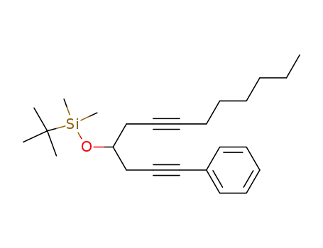 Silane,
(1,1-dimethylethyl)dimethyl[[1-(3-phenyl-2-propynyl)-3-decynyl]oxy]-