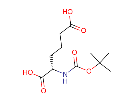 Hexanedioic acid, 2-[[(1,1-dimethylethoxy)carbonyl]amino]-, (2S)-