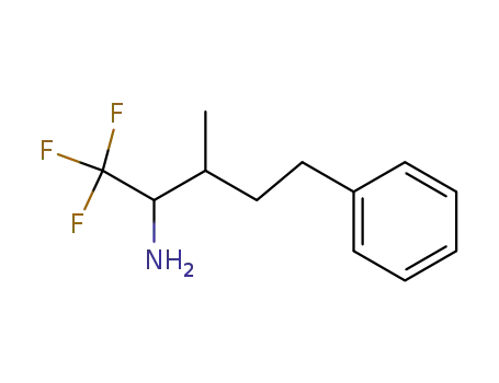 Molecular Structure of 501037-11-2 (Benzenebutanamine, b-methyl-a-(trifluoromethyl)-)