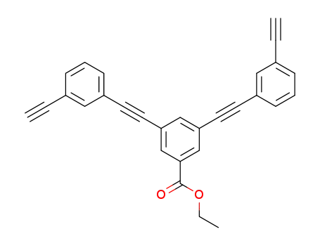 Benzoic acid, 3,5-bis[(3-ethynylphenyl)ethynyl]-, ethyl ester