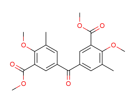 Benzoic acid, 3,3'-carbonylbis[6-methoxy-5-methyl-, dimethyl ester