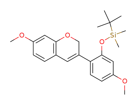 2'-tert-butyldimethylsilyloxy-4',7-dimethoxyisoflav-3-ene