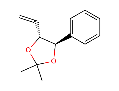 1,3-Dioxolane, 4-ethenyl-2,2-dimethyl-5-phenyl-, (4R,5S)-rel-