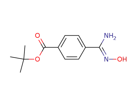 Benzoic acid, 4-[(hydroxyamino)iminomethyl]-, 1,1-dimethylethyl ester
