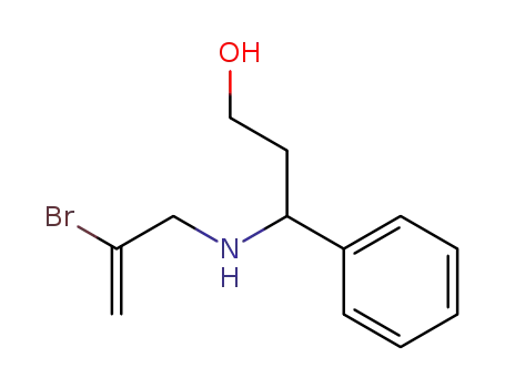 3-[N-(2-bromo-2-propenyl)amino]-3-phenylpropan-1-ol