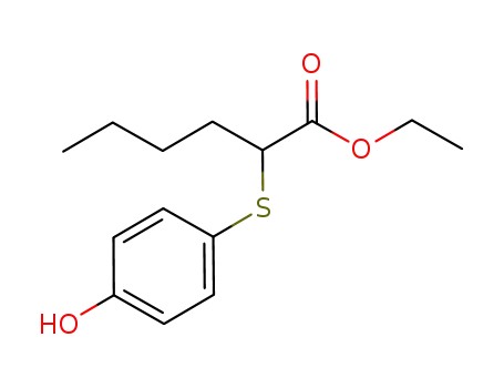 ethyl 2-(4-hydroxyphenylthio)hexanoate