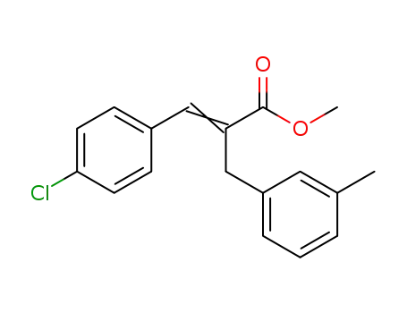 2-(3-methylbenzyl)-3-(4-chlorophenyl) acrylic acid methyl