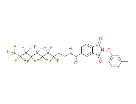 C<sub>26</sub>H<sub>15</sub>F<sub>17</sub>N<sub>2</sub>O<sub>4</sub>