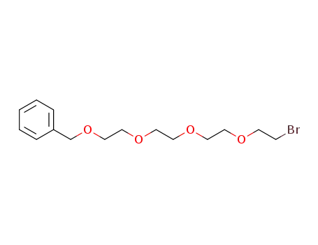 Molecular Structure of 1239369-02-8 (13-bromo-1-phenyl-2,5,8,11-tetraoxatridecane)