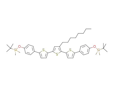 C<sub>44</sub>H<sub>60</sub>O<sub>2</sub>S<sub>3</sub>Si<sub>2</sub>