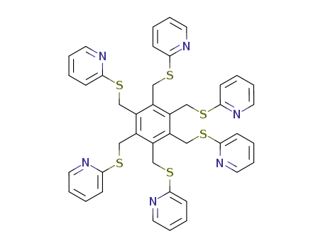 hexakis[(2-pyridylsulfanyl)methyl]benzene