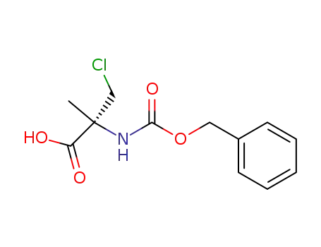 (R)-2-benzyloxycarbonylamino-3-chloro-2-methylpropionic acid