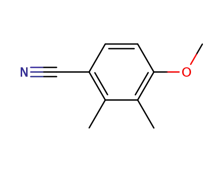Molecular Structure of 448961-57-7 (2,3-DiMethyl-4-Methoxybenzonitrile)