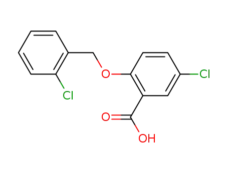 5-Chloro-2-[(2-chlorobenzyl)oxy]benzoic acid