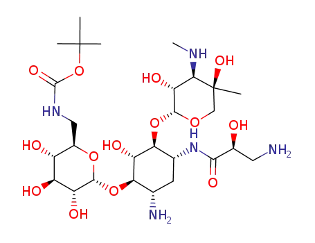 6'-N-(t-butoxycarbonyl)-isepamicin