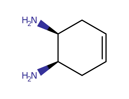 Molecular Structure of 208533-40-8 ((1R,2R)-4-Cyclohexene-1,2-diaMine)