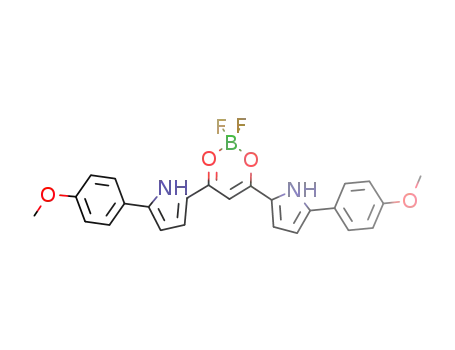 BF<sub>2</sub>O<sub>2</sub>C<sub>3</sub>H(C<sub>4</sub>H<sub>3</sub>NC<sub>6</sub>H<sub>4</sub>OCH<sub>3</sub>)2