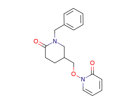 (+/-)-1-((1-benzyl-6-oxopiperidin-3-yl)methoxy)pyridin-2(1H)-one