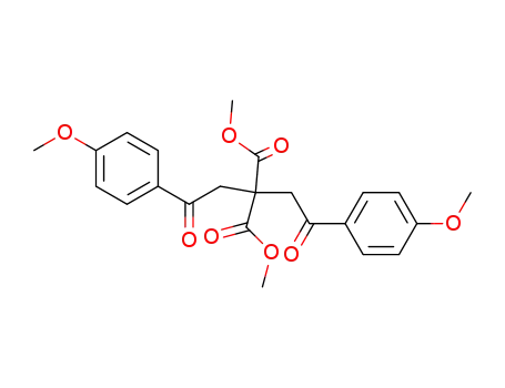 Propanedioic acid, bis[2-(4-methoxyphenyl)-2-oxoethyl]-, dimethyl ester