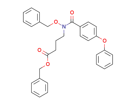 4-[N-benzyloxy-N-(4-phenoxy-benzoyl)amino]-butyric acid benzyl ester