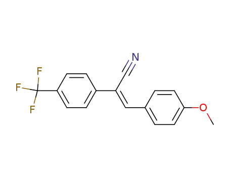 Z-2-(4-trifluoromethylphenyl)-3-(4-methoxyphenyl)acrylonitrile