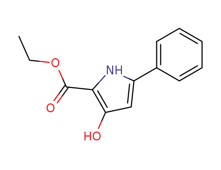 1H-Pyrrole-2-carboxylic acid, 3-hydroxy-5-phenyl-, ethyl ester