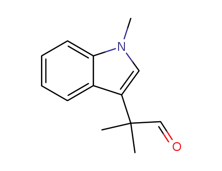 2-methyl-2-(1-methylindol-3-yl)propionaldehyde