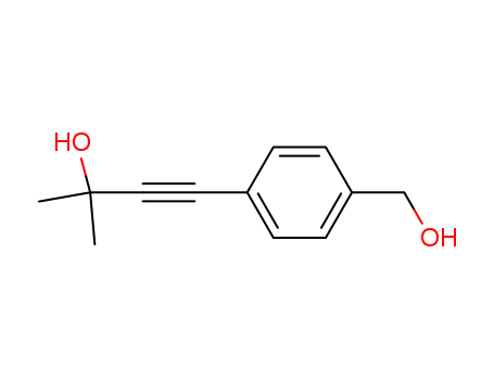Benzenemethanol, 4-(3-hydroxy-3-methyl-1-butynyl)-