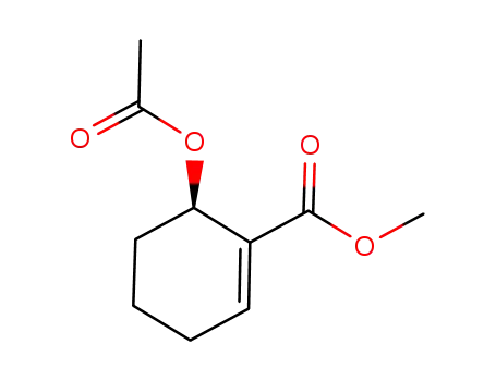(+)-methyl (R)-6-acetoxy-cyclohex-1-enecarboxylate