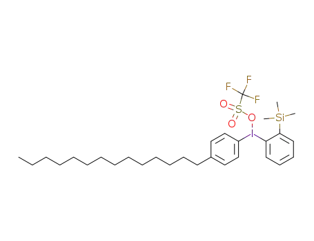 (4-tetradecylphenyl)[2-(trimethylsilyl)phenyl]iodonium triflate