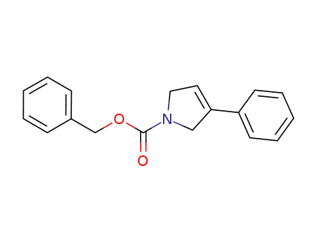 Molecular Structure of 1234836-01-1 (benzyl 3-phenyl-2,5-dihydro-1H-pyrrole-1-carboxylate)