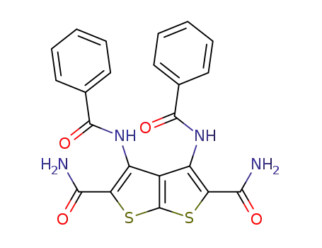 3,4-dibenzoylaminothieno(2,3-b)thiophene-2,5-dicarboxamide