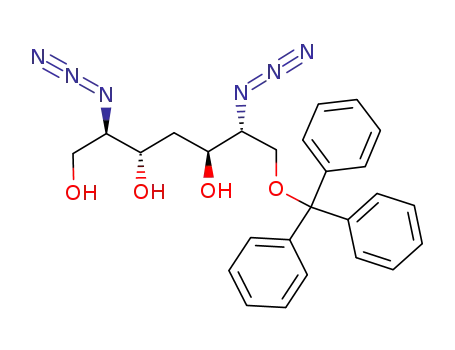 (2R,3S,5S,6R)-2,6-diazido-7-(trityloxy)heptane-1,3,5-triol