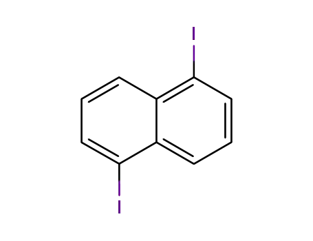 Molecular Structure of 27715-44-2 (1,5-Diiodonaphthalene)
