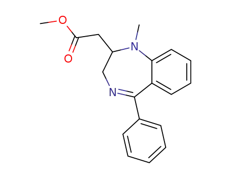 (2,3-dihydro-1-methyl-5-phenyl-1H-1,4-benzodiazepin)-2-acetic acid methyl ester
