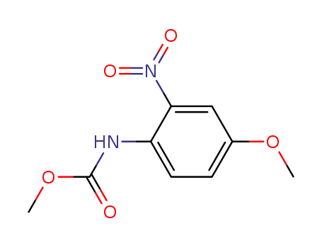 Molecular Structure of 29111-77-1 (methyl (4-methoxy-2-nitrophenyl)carbamate)